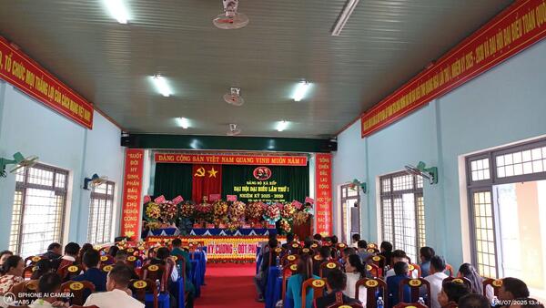 Phiên trù bị Đại hội đại biểu Đảng bộ xã Xốp lần thứ I, nhiệm kỳ 2025-2030