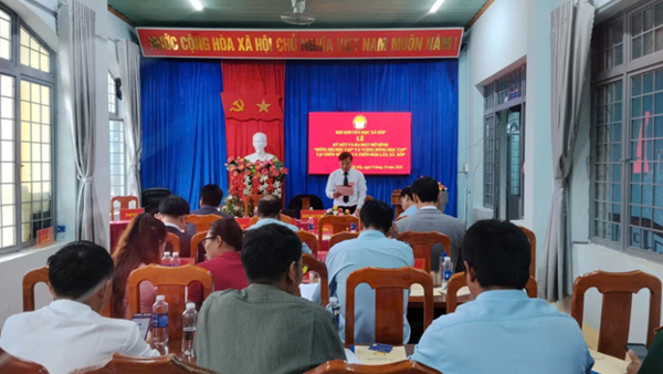 Lễ ra mắt mô hình “Dòng họ khuyến học, Cộng đồng khuyến học”