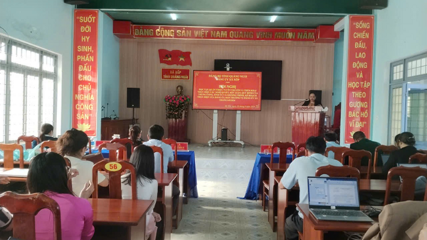 Xã Xốp: Hội nghị học tập, quán triệt và triển khai thực hiện các nghị quyết, chỉ thị, kết  luận, quy định của Trung ương, Tỉnh ủy và Đảng ủy tháng 8 - 9 năm 2026